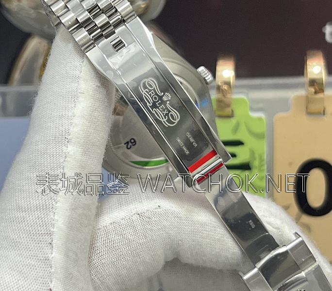 VS厂劳力士薄荷绿日志V2版上手实测：做工细节到底拉满没？-第9张图片