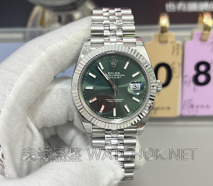 VS厂劳力士薄荷绿日志V2版上手实测：做工细节到底拉满没？-第1张图片