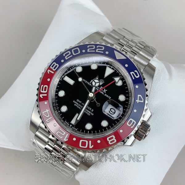 告别一眼假!RF厂劳力士格林尼治无卡度机芯开盖对比评测-第3张图片 告别一眼假!RF厂劳力士格林尼治无卡度机芯开盖对比评测-第3张图片