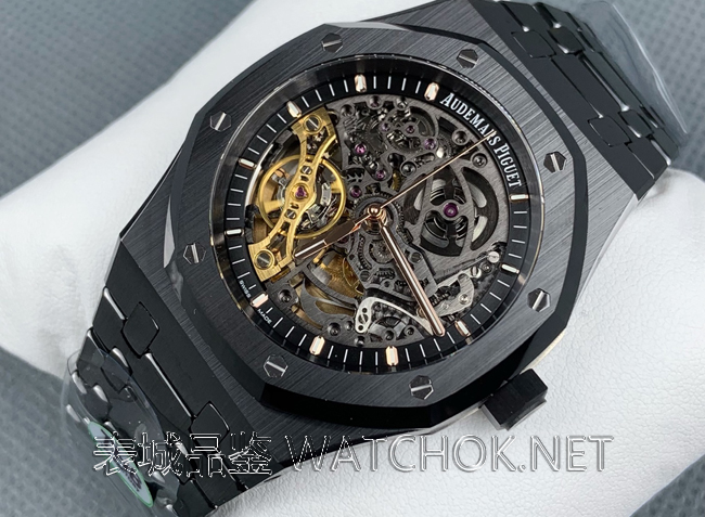 THB厂爱彼15416SE黑陶瓷41mm镂空一体机完整测评-第3张图片