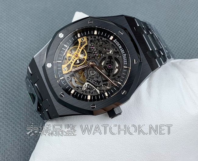 THB厂爱彼15416SE黑陶瓷41mm镂空一体机完整测评-第2张图片