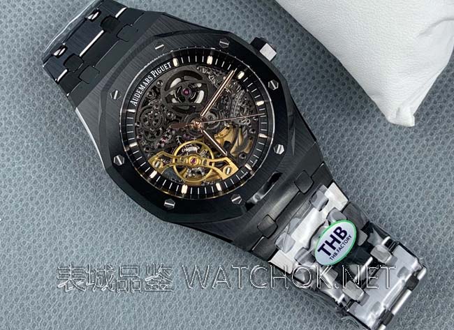 THB厂爱彼15416SE黑陶瓷41mm镂空一体机完整测评-第8张图片