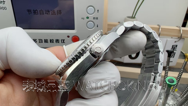 小尺寸手腕必备：VS厂海马600白盘V4版一体机芯39mm -第5张图片