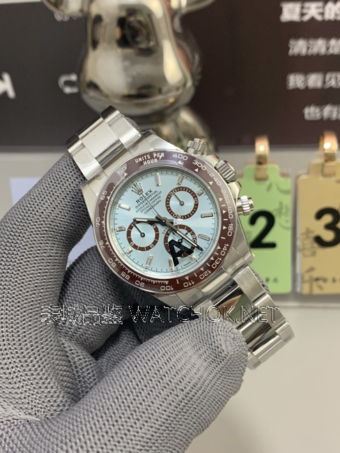 VS厂V3版劳力士冰蓝迪复刻天花板？175克配重丹东4131稳定耐用-第3张图片