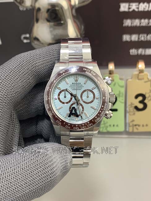 VS厂V3版劳力士冰蓝迪复刻天花板？175克配重丹东4131稳定耐用-第2张图片