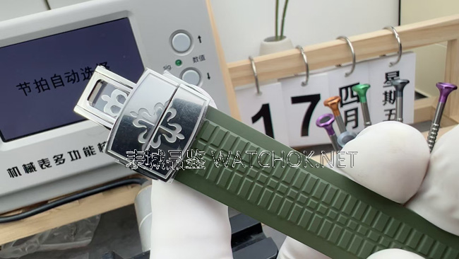 DF厂百达翡丽手雷配重版深度测评：丹东330一体机芯-第9张图片