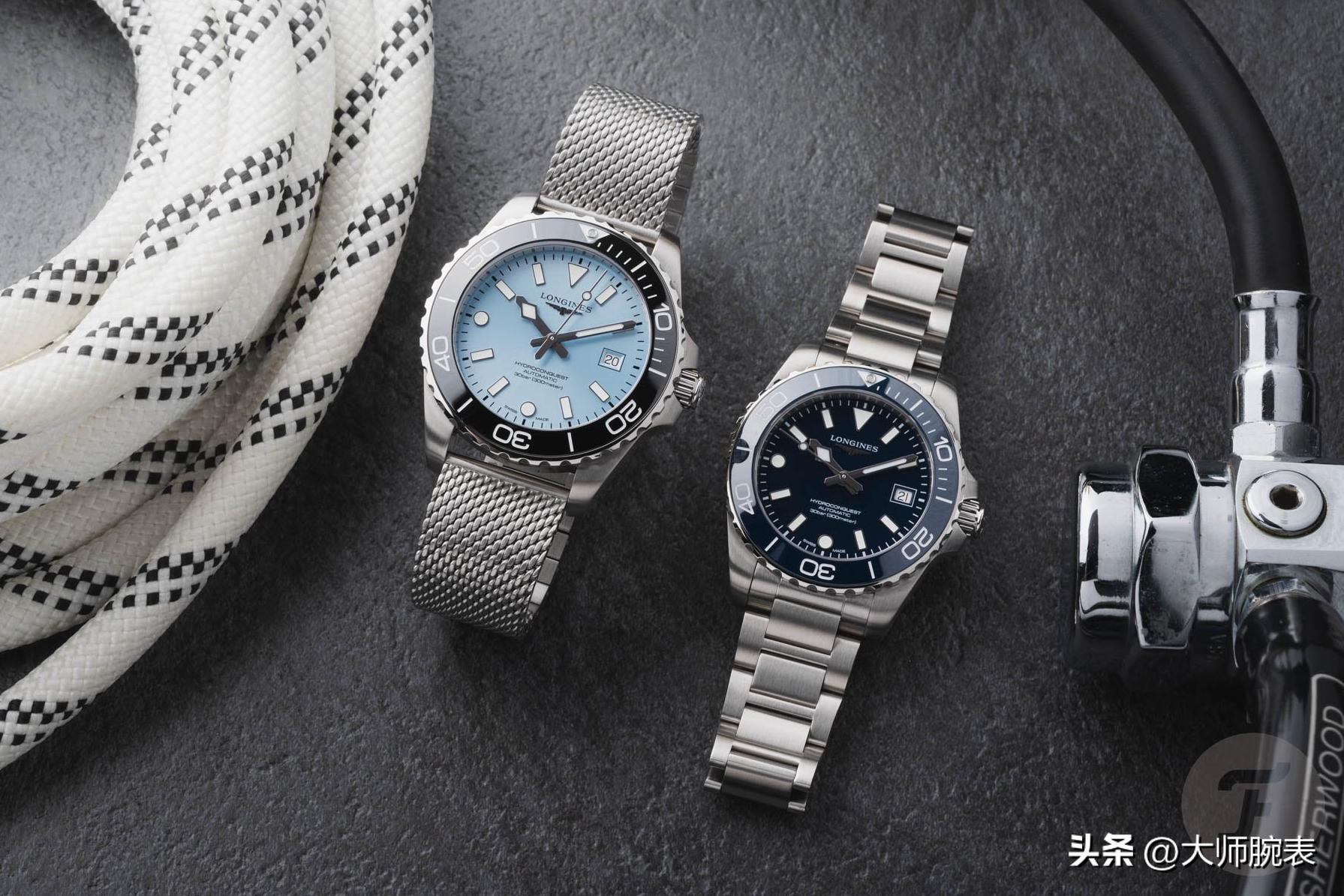万元潜水表怎么选？2026款浪琴康卡斯三代入手不后悔-第6张图片