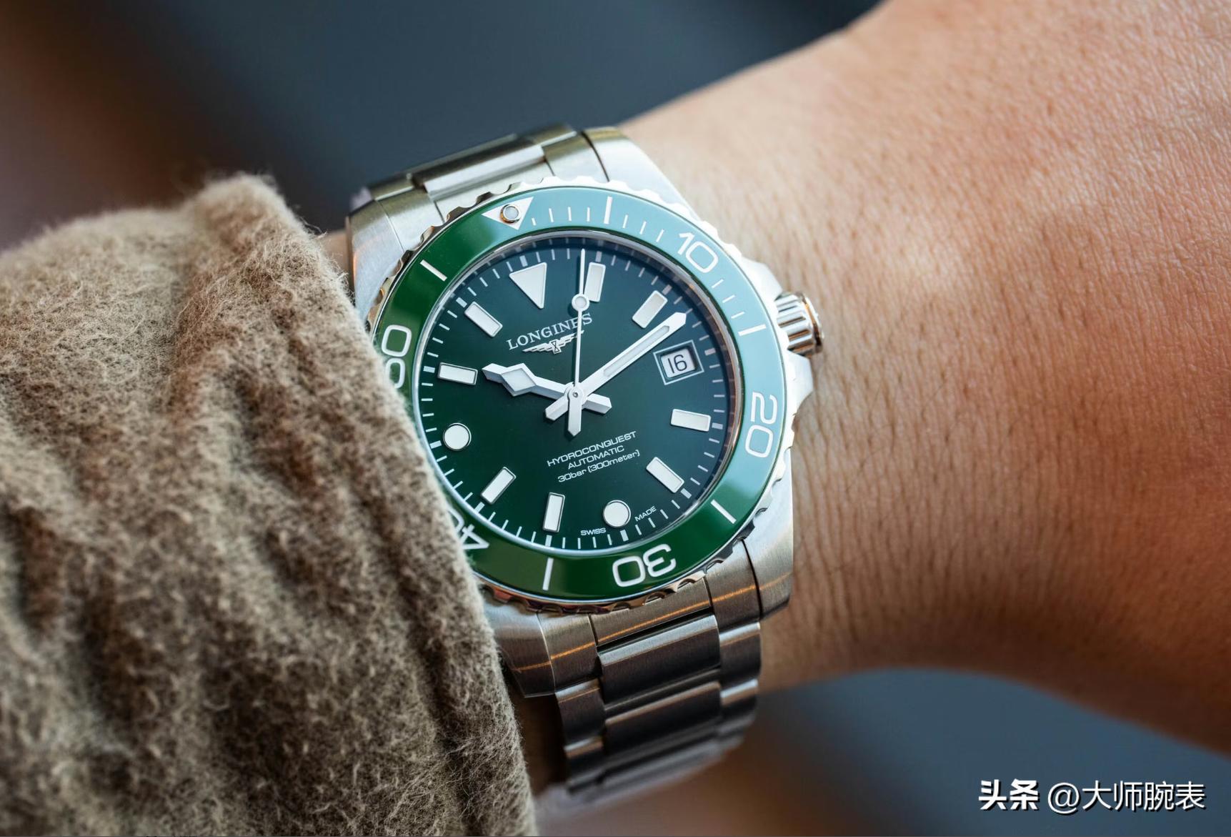 万元潜水表怎么选？2026款浪琴康卡斯三代入手不后悔-第9张图片