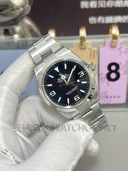 VS厂劳力士探一36/40mm丹东3230机芯配70小时储能，这次终于对版了-第3张图片