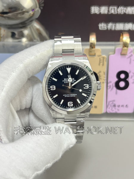 VS厂劳力士探一36/40mm丹东3230机芯配70小时储能，这次终于对版了-第1张图片